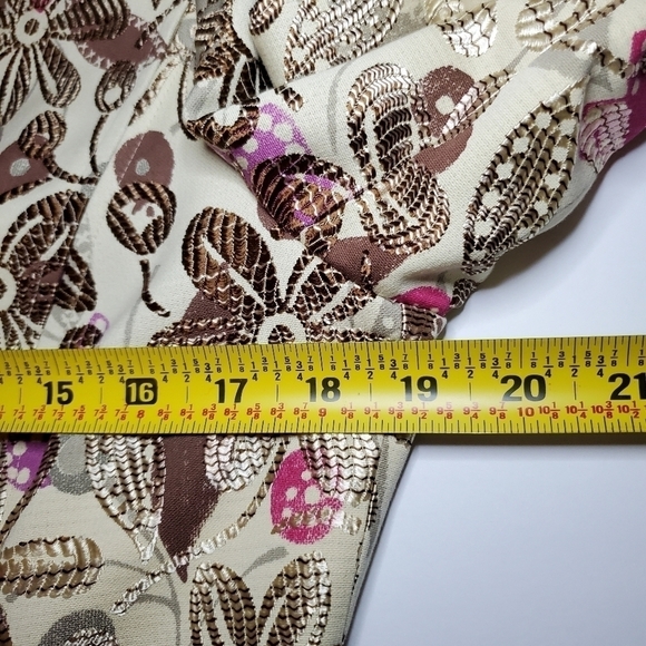 Lafayette 148 Women’s Sz 8 Floral brocade Blazer Jacket - Picture 10 of 13